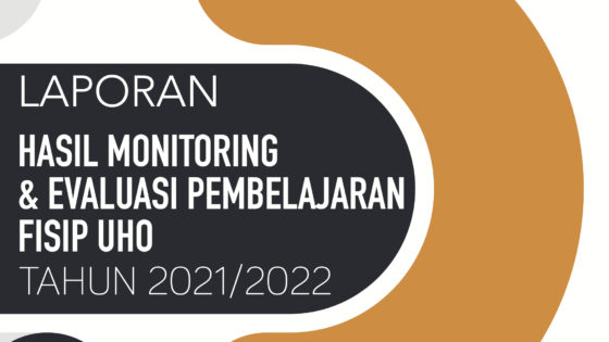 Laporan Monitoring dan Evaluasi Pembelajaran FISIP 2021/2022